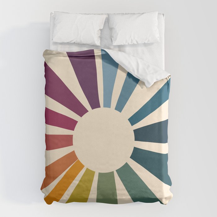 Retro Blossom Duvet Cover Gallery Image 6