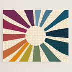 Retro Blossom Jigsaw Puzzle Gallery Image 1