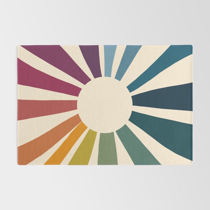 Retro Blossom Rug Gallery Image 2