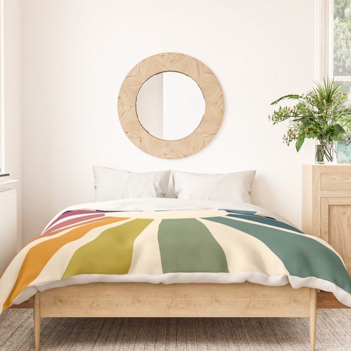 Retro Blossom Duvet Cover Gallery Image 3