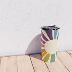 Retro Blossom Travel Mug Gallery Image 4
