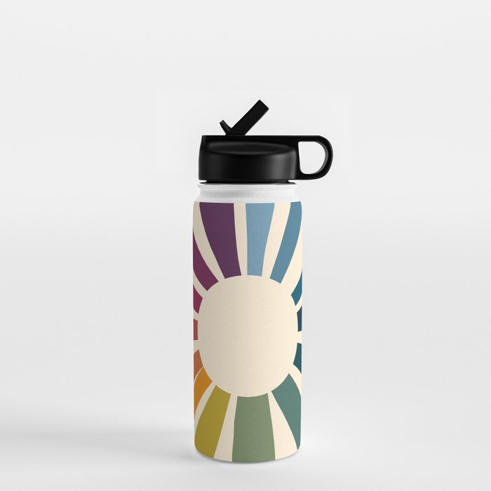 Retro Blossom Water Bottle Gallery Image 1