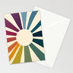 Retro Blossom Stationery Card Gallery Image 2