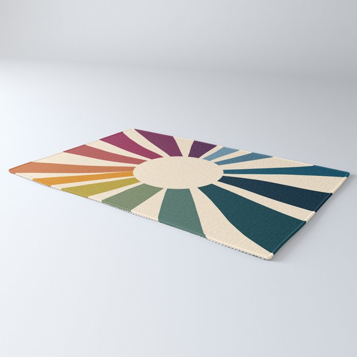 Retro Blossom Rug Gallery Image 3