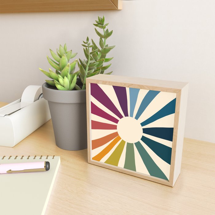 Retro Blossom Mini Art Print Gallery Image 2