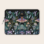 Sphinx Moth Moon Garden Laptop Sleeve Gallery Image 1