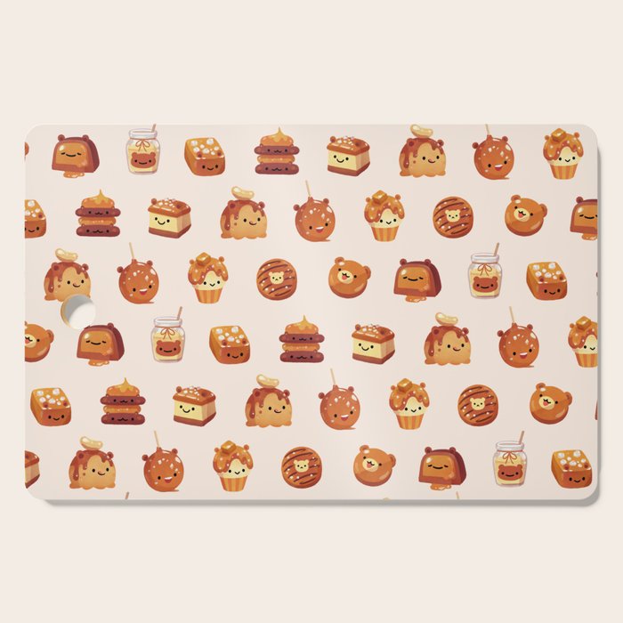 Salted caramel bear Cutting Board Gallery Image 1