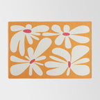 Bloom: Tangerine Matisse Color Series 03 Rug Gallery Image 2