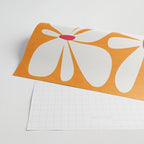 Bloom: Tangerine Matisse Color Series 03 Wrapping Paper Gallery Image 2