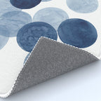 Indigo Ombre Circles Rug Gallery Image 4