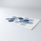 Indigo Ombre Circles Rug Gallery Image 3