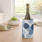 Indigo Ombre Circles Wine Chiller Gallery Image 4