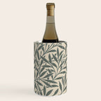 Vintage, Willow Leaf, William Morris, Green and Cream Wine Chiller Gallery Image 3