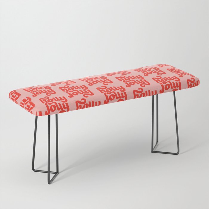 Holly Jolly Pattern Bench Gallery Image 1