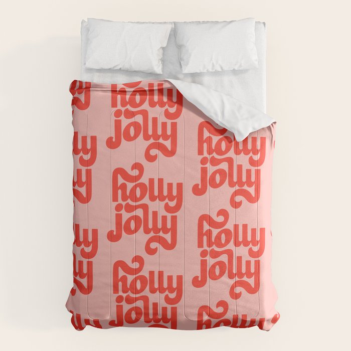 Holly Jolly Pattern Comforter Gallery Image 6