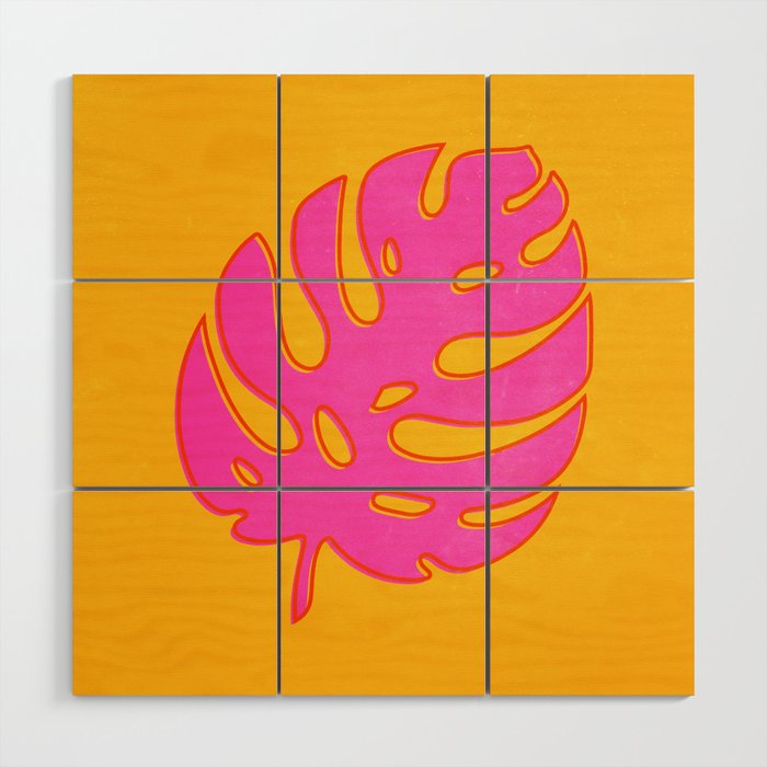 Palm Beach: Vintage Travel Colour Series 01 Wood Wall Art Gallery Image 1