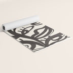 Abstract line art eyes  Yoga Mat Gallery Image 2