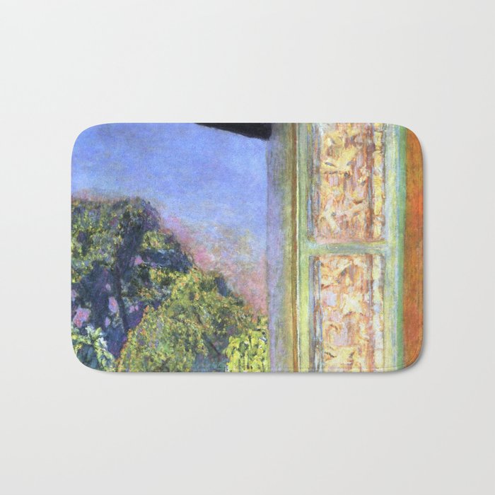 Pierre Bonnard The Open Window Bath Mat Gallery Image 1