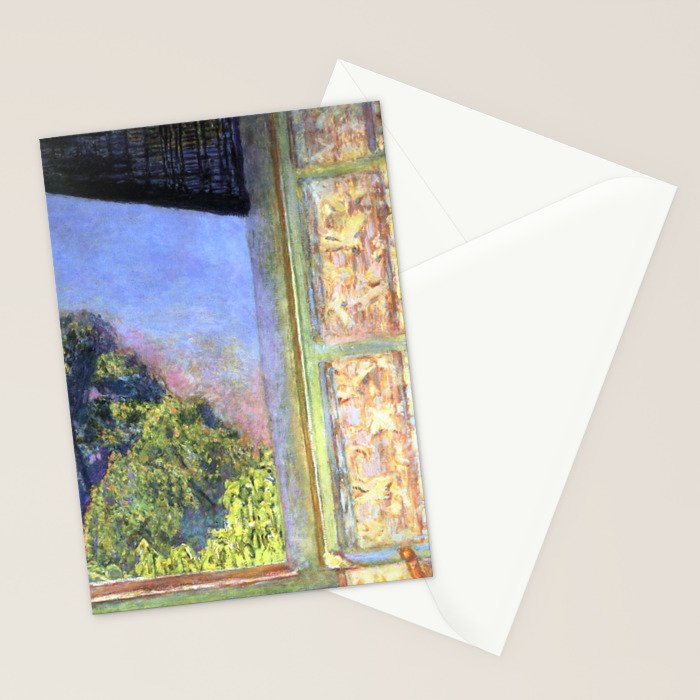 Pierre Bonnard The Open Window Stationery Card Gallery Image 2