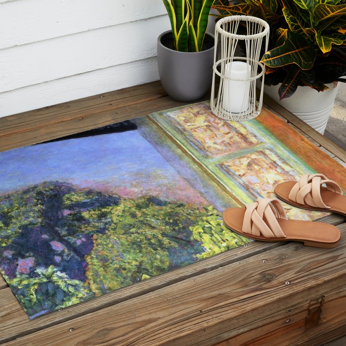 Pierre Bonnard The Open Window Outdoor Rug Gallery Image 2