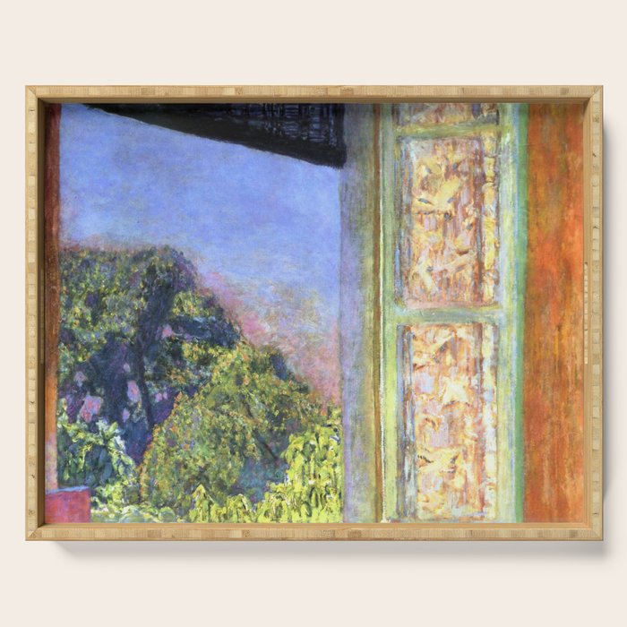 Pierre Bonnard The Open Window Serving Tray Gallery Image 1