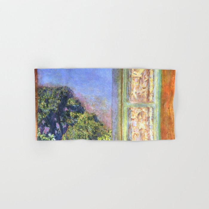 Pierre Bonnard The Open Window Bath Towel Gallery Image 1