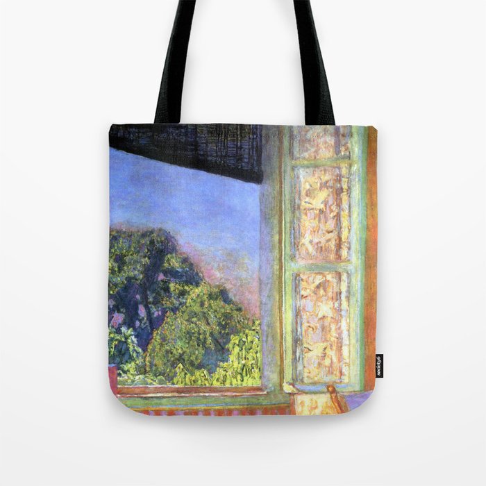 Pierre Bonnard The Open Window Tote Bag Gallery Image 1