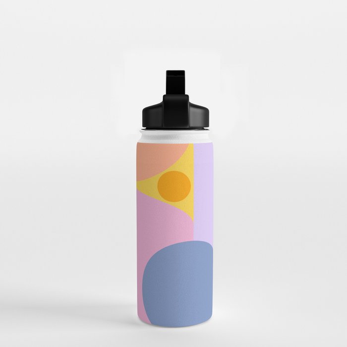 Pink and Lavender 01 Water Bottle Gallery Image 2