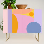 Pink and Lavender 01 Credenza Gallery Image 1