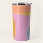 Pink and Lavender 01 Travel Mug Gallery Image 1