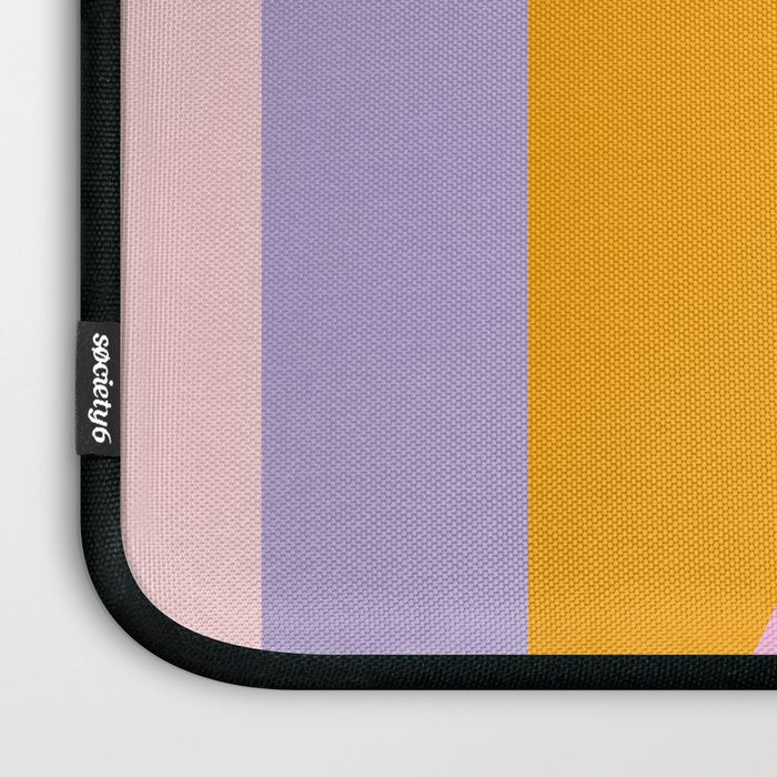 Pink and Lavender 01 Laptop Sleeve Gallery Image 3