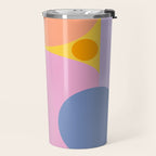Pink and Lavender 01 Travel Mug Gallery Image 2