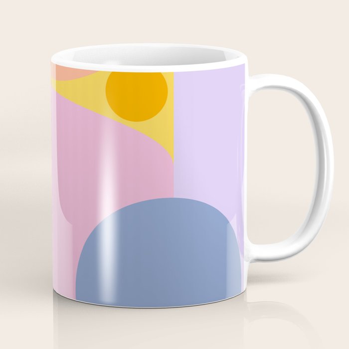 Pink and Lavender 01 Coffee Mug Gallery Image 1