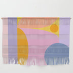 Pink and Lavender 01 Wall Hanging Gallery Image 1