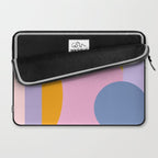 Pink and Lavender 01 Laptop Sleeve Gallery Image 2