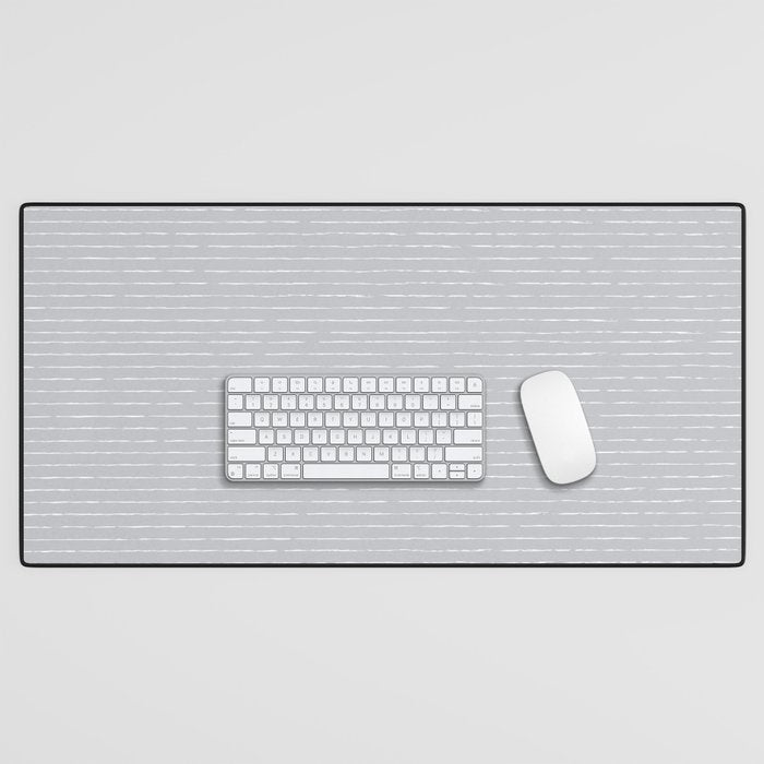 Lines II (Ultimate Gray) Desk Mat Gallery Image 1