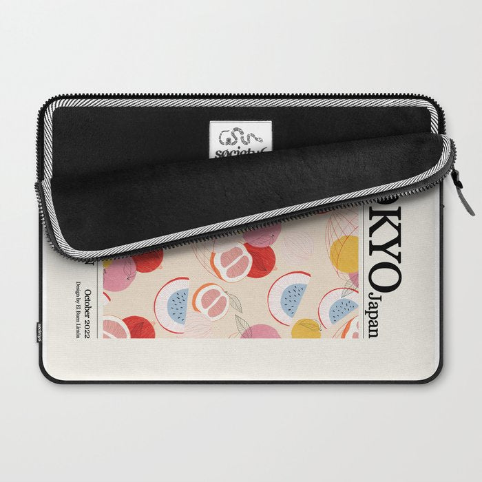 Tokyo japan fruit collection I Laptop Sleeve Gallery Image 2