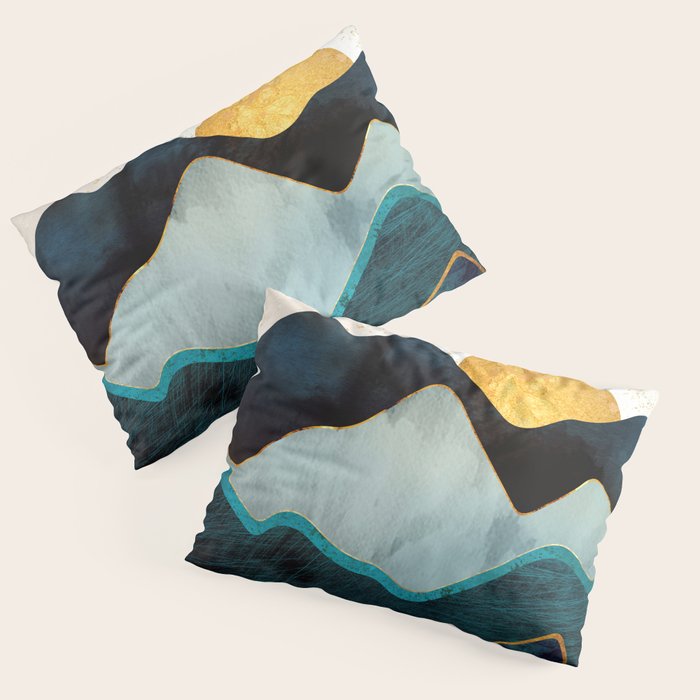 Glacial Hills Pillow Sham Gallery Image 1