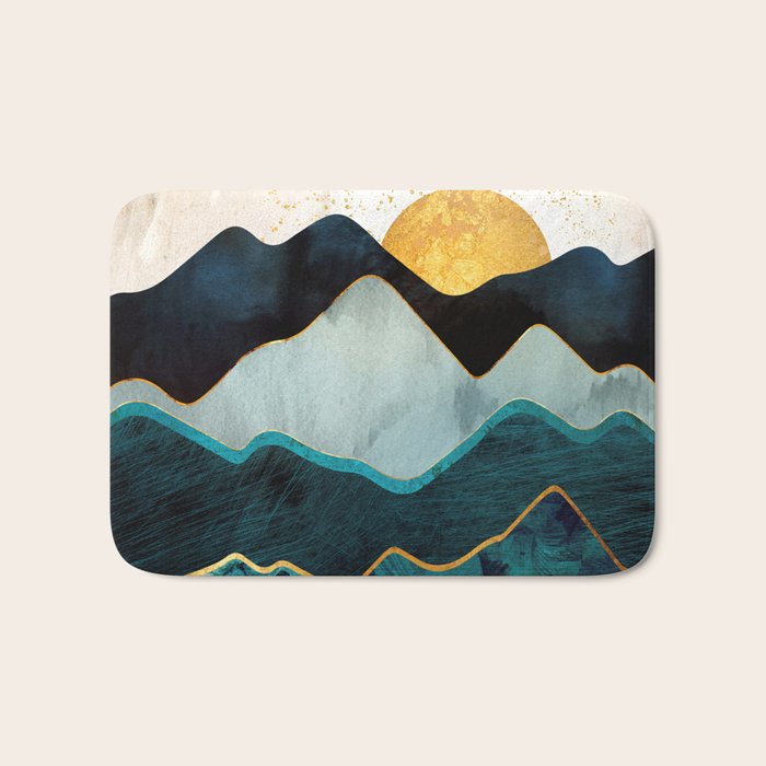 Glacial Hills Bath Mat Gallery Image 1