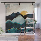 Glacial Hills Wall Mural Gallery Image 1