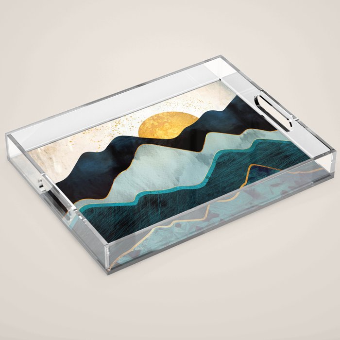 Glacial Hills Acrylic Tray Gallery Image 1