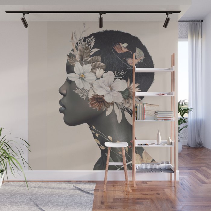 Floral Portrait 36 Wall Mural Gallery Image 1