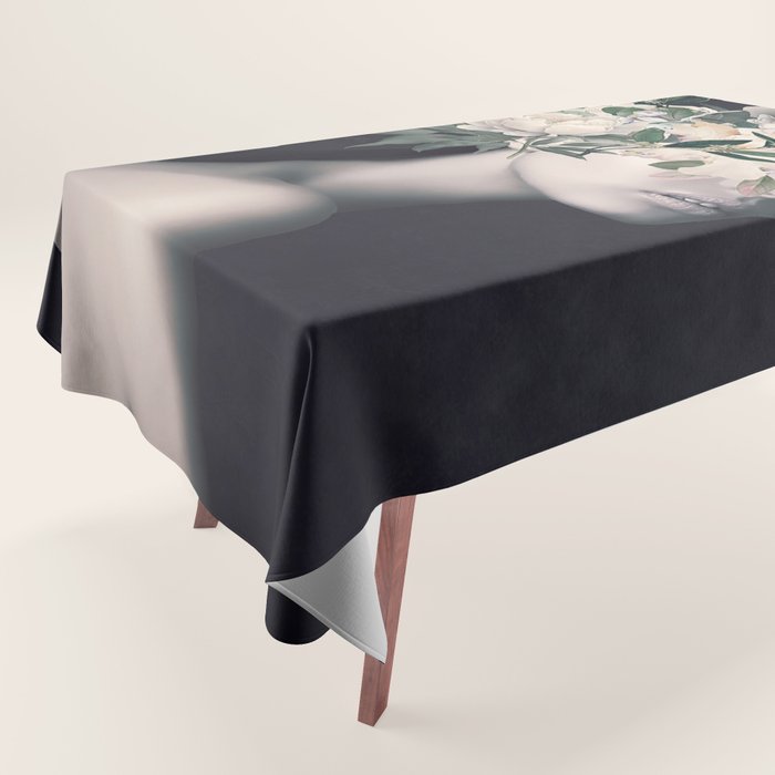 WOMAN WITH FLOWERS 23 Tablecloth Gallery Image 1