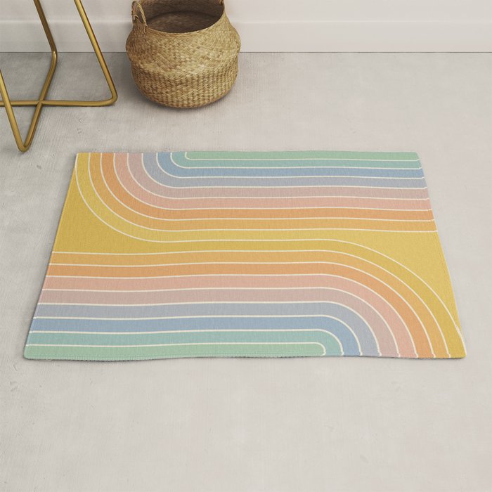 Gradient Curvature III Rug Gallery Image 1