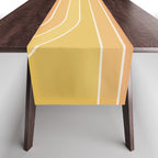 Gradient Curvature III Table Runner Gallery Image 1