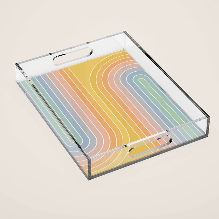 Gradient Curvature III Acrylic Tray Gallery Image 1