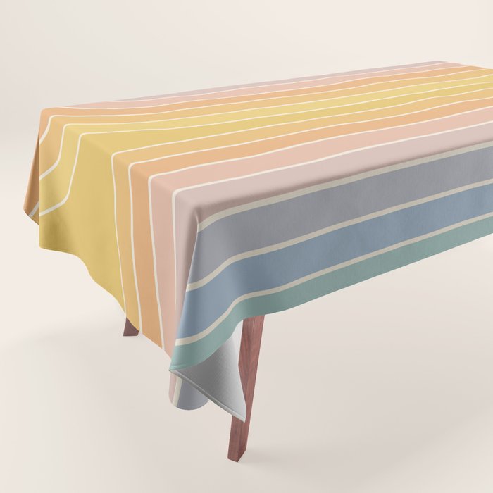 Gradient Curvature III Tablecloth Gallery Image 1