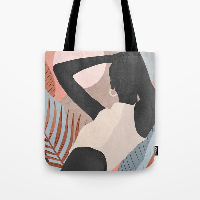 Tropical Girl 23 Tote Bag Gallery Image 1