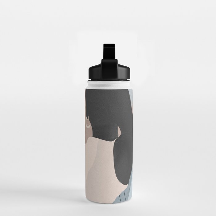 Tropical Girl 23 Water Bottle Gallery Image 2