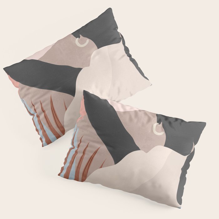 Tropical Girl 23 Pillow Sham Gallery Image 3